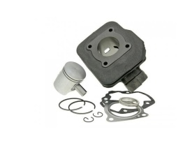 Set motor , cilindru , piston, segmenti si set garnituri 2T , capacitate 80cc compatibil cu PEUGEOT BUXY, ELYSEO, ELYSTAR, SPEEDAKE, SPEEDFIGHT, SPEEDFIGHT AC, SQUAB, SV, TKR, TREKKER, VIVACITY 50 1991-2013 - Img 1