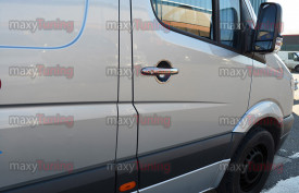 Set ornamente cromate manere portiere compatibile MERCEDES SPRINTER 2006-2017 - Img 3