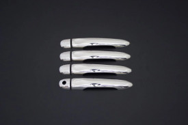 Set ornamente cromate manere portiere compatibile Renault Captur 2013-2019, fara senzor - Img 1