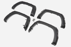Set protectii aripa overfendere, compatibil VW Amarok 2010-2016, plastic ABS, cu suruburi - Img 1