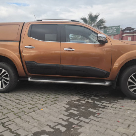 Set Protectii laterale pentru usi compatibile Nissan Navara NP300 2016->, plastic ABS - Img 7