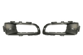 SET Rama proiector Fata Stanga Dreapta compatibil BMW X5 E70 2007-2010, culoare negru