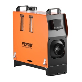 Soba incalzitor diesel portabil VEVOR CY-32, 12-24V putere 8KW telecomandă și afișaj digital, zgomot redus, anunt vocal, pentru rulote camion barca și remorca