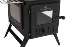 Soba pentru camping, cort Robens Hunter Stove, cu suprafata de gatit si burlan - Img 9