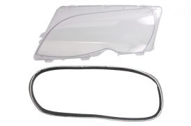 Sticla far compatibil cu BMW Seria 3 E46 Facelift 2001 - 2005, partea stanga