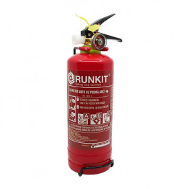 Stingator auto omologat P1 cu manometru 1kg RUNKIT - Img 1