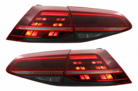 Stopuri Full LED compatibil cu VW Golf 7 VII 2012-2017, Facelift G7.5 Look - Img 2