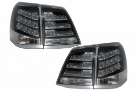 Stopuri LED Alb si Negru compatibil cu Toyota Land Cruiser FJ200 J200 2007-2011 - Img 2