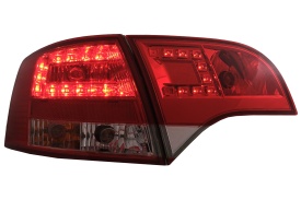 Stopuri LED compatibil cu Audi A4 B7 Avant 8ED 2004-2007 Rosu Clar - Img 6