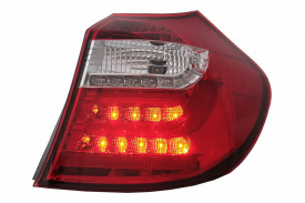 Stopuri LED Light Bar compatibil cu BMW Seria 1 E81 E87 2004-2007 Rosu Clar - Img 3