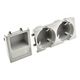 Suport bauturi si monede compatibil BMW Seria 3 E46 1998-2004 gri