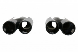Tobe Ornamente compatibil cu sistemul de evacuare BMW BMW E60 E90 E92 E93 F10 F30 M3 M5 M6 ACS Look Negru Lucios - Img 3