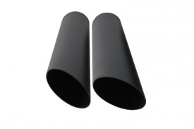 Tobe Ornamente compatibil cu sistemul de evacuare Negru Mercedes Benz W463 G-Class 1998-> B Design - Img 2