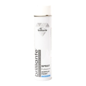 Vopsea spray Acrilica clasica Alb Lucios, RAL 9003, 600 ml