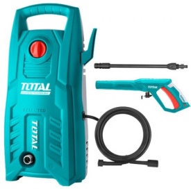 Aparat de spalare cu presiune industrial, 130 BAR, 5.5L/Min, 1600W, scule TOTAL