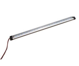 Banda bagheta LED, carcasa aluminiu 35 cm 48 leduri, alb rece 6000k 12V - Img 4