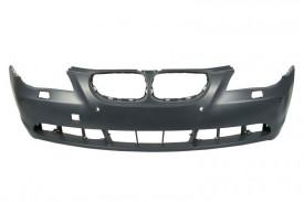 Bara auto fata compatibil cu BMW E60 2003-2007 cu gauri pentru spalator de faruri, cu gauri pentru senzorii de parcare