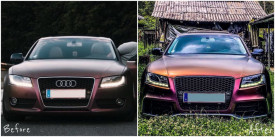 Bara Fata compatibil cu AUDI A5 8T Pre Facelift 2008-2011 RS5 Design - Img 7