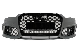 Bara Fata compatibil cu AUDI A6 4G RS6 Design Facelift 2015-2018 Cu Grile incluse - Img 6