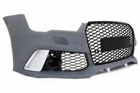 Bara Fata compatibil cu AUDI A7 4G 2010-2014 RS7 Design cu Grile - Img 2