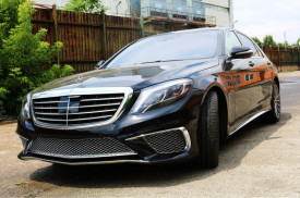 Bara Fata compatibil cu MERCEDES S-Class W222 (2013-06.2017) S65 Desing - Img 8