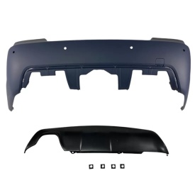 Bara spate compatibil BMW Seria 5 E60 2003-2007 M-Technik Design cu PDC 24mm - Img 2