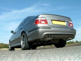 Bara Spate compatibil cu BMW Seria 5 E39 Evacuare Dubla 1995-2003 - Img 5