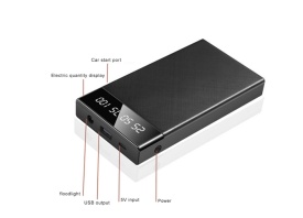 Baterie externa, Starter auto, demaror, incarcator de baterie 1000A, 12V, 10.000mAh - Img 8
