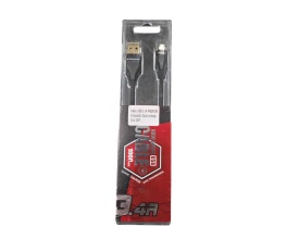 Cablu Premium USB A Micro USB incarcare rapida pentru Incarcator telefon pana la 3.4A, 1 metru, negru - Img 2