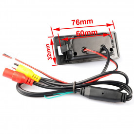 Camera marsarier HD, unghi 170 grade cu StarLight Night Vision Audi A1, A4, A5, A6, A7, Q5 - Img 3