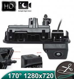 Camera marsarier HD, unghi 170 grade cu StarLight Night Vision pentru Skoda Kodiaq, Karoq, Rapid, Scala