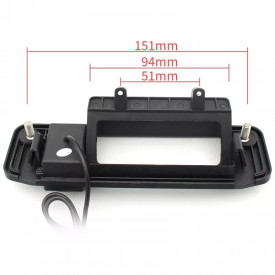 Camera marsarier HD, unghi 170 grade, cu StarLight Night Vision pentru Mercedes GLK X204 Facelift - Img 3