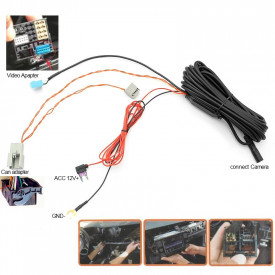 Camera marsarier HD, unghi 170 grade cu StarLight Night Vision pentru RCD330 cu MIB pentru Audi - Img 2