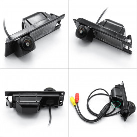 Camera marsarier HD, unghi 170 grade cu StarLight Night Vision pentru Opel Vectra, Zafira, Astra, Insignia, Corsa - Img 2