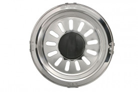 Capac roată spate, material: oțel inoxidabil, diametru jantă: 19,5 inch, diametru: 513 mm, plat
