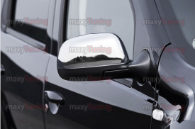 Capace cromate de oglinda compatibil Dacia Lodgy 2012->, plastic ABS - Img 3