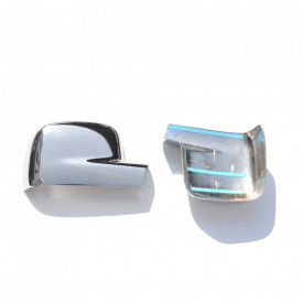 Capace cromate de oglinda compatibil VW CADDY 2004-2015, inox - Img 3