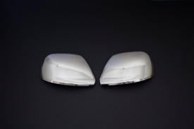 Capace cromate de oglinda compatibil VW TOUAREG 2007-2011, inox - Img 3