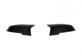 Capace oglinda compatibile cu BMW seria 4 F32 F33 F36 2014-2020 Negru lucios Batman Style - Img 6