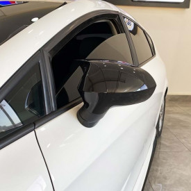 Capace oglinda compatibile cu SEAT LEON II FL 2009-2012 Negru lucios Batman Style - Img 2
