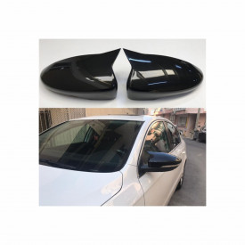 Capace oglinda compatibile cu VW Jetta 2010-2017 Negru lucios, Batman Style - Img 7