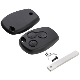 Carcasa cheie compatibil Renault Clio III 2005-2012, Kangoo II 2007-2020, Kangoo III 2021->, Master III 2010-2019, Master 4 2020->, Trafic III 2014->, Twingo III 2014-2024, Modus 2004-2012, cu 3 butoane