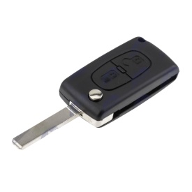 Carcasa cheie tip briceag cu 2 butoane compatibil Citroen Berlingo C2, C3, C3 II, C3 Plurier, C3 Picasso, C4, C4 II, C4 Aircross, C4 Cactus, C4 Grand Picasso, C4 Grand Picasso II, C5 II, C5 III, C6, C8, DS3, DS4 lama 7mm