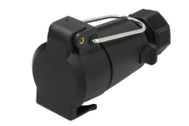 Conector priza pentru remorca, mama cu 7 pini, 12V, fisa priza remorca plastic DAF