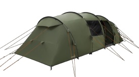 Cort camping tip tunel Easy Camp Tent Leka Twin 8 pentru 8 persoane, 755x240x205 cm