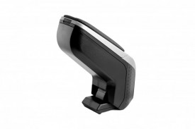 Cotiera Armster 2 piele ecologica, negru cu gri, cu suport SMART FORTWO 2014->, +cablu 12V, fara Cool Mediapaket - Img 4