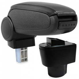 Cotiera auto compatibila DACIA DUSTER 2010-2017 Imitatie piele Negru