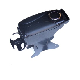 Cotiera Auto Cu Suport Universala, Negru, Lungimea 30 cm
