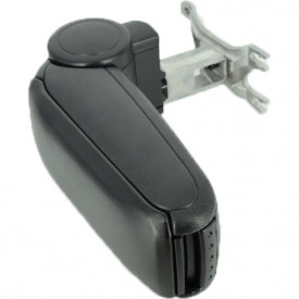Cotiera auto dedicata AUDI A4 B6 2000-2004 Imitatie de piele Negru - Img 2