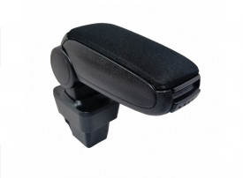 Cotiera auto Opel Astra H 2004-2010, negru, material textil - Img 2